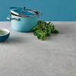 Sleek and durable quartz kitchen countertop showcased as a modern kitchen upgrade.
