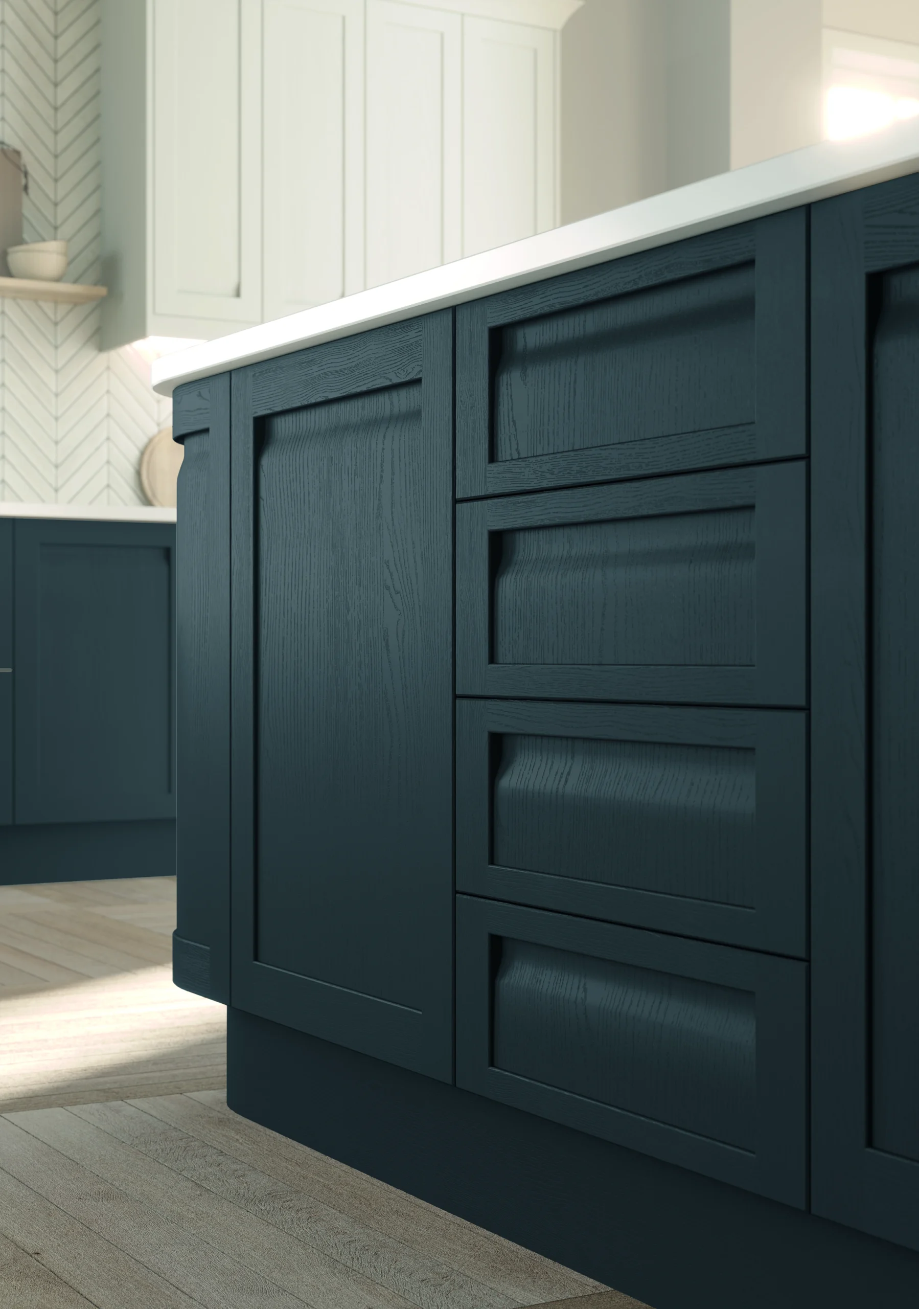 Variety of cabinet styles including filing cabinets, chest of drawers, and kitchen cupboards for organized storage.